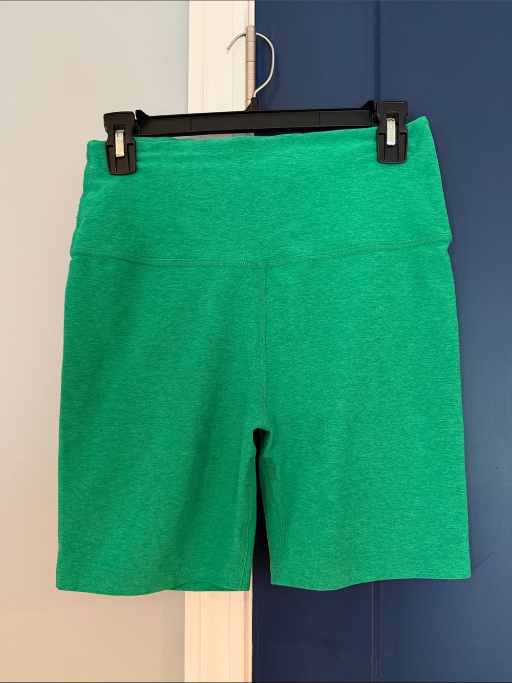 Beyond Yoga Kelly Green High-Rise Bike Shorts